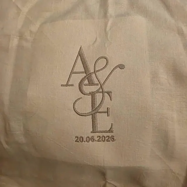 Embroidery digitized for Aline